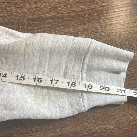 Women’s Vtg Medium Gray Sweater Paris Rocky Mountain Spirit Fruit of the loom - Picture 7 of 10